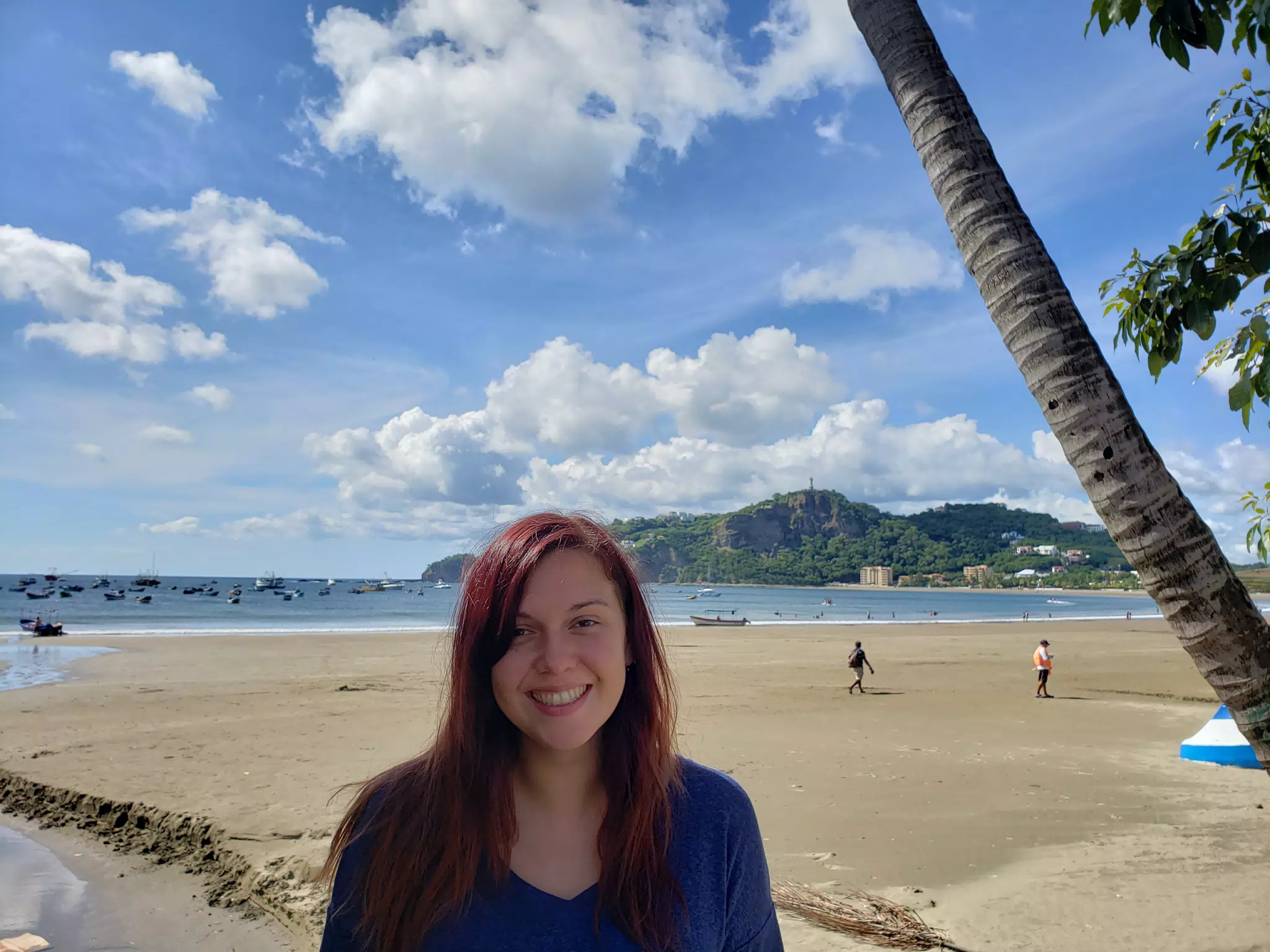 Rachel on the Beach in San Juan del Sur