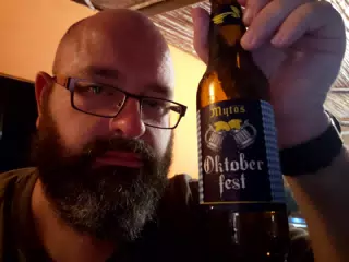 Scott with Mytos Oktoberfest