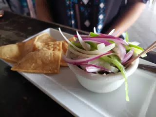 Fish Ceviche at Restaurante El Buen Gusto