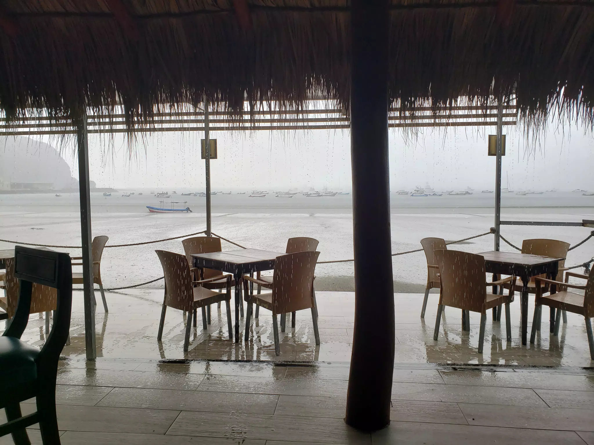 Rain on the Beach at San Juan del Sur