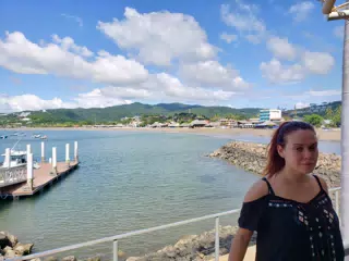 Rachel at the Port of San Juan del Sur