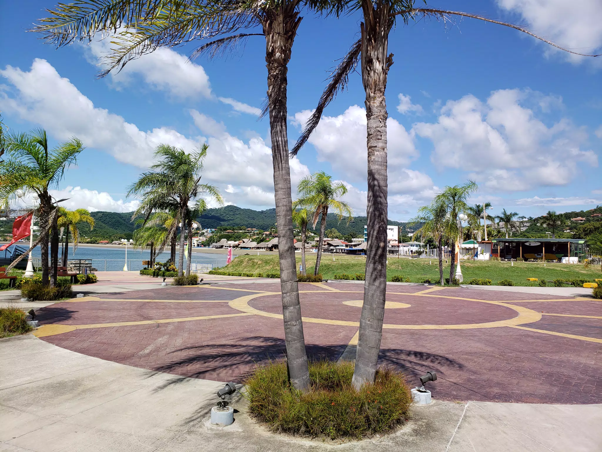 Plaza at the Port of San Juan del Sur