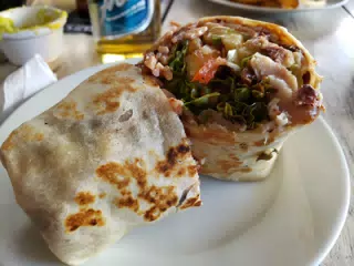 Fish Burrito at Dale Pues in San Juan del Sur