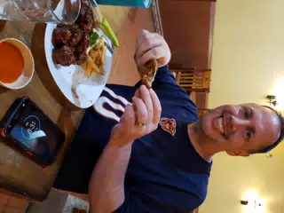 Allen at Pizza Vale