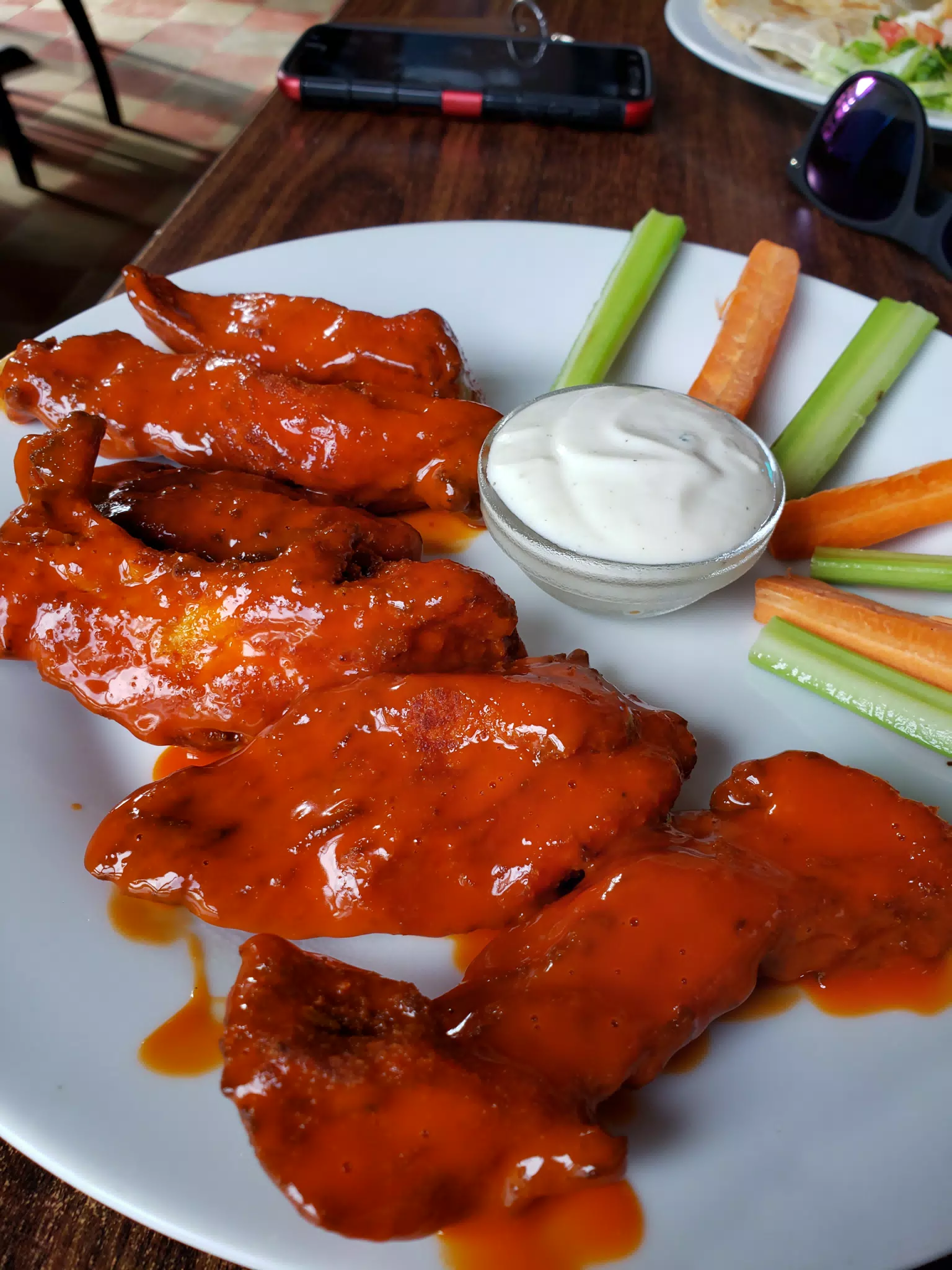 BBQ Wings at Roadhouse Granada