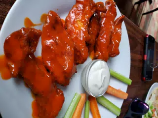 BBQ Wings at Roadhouse Granada