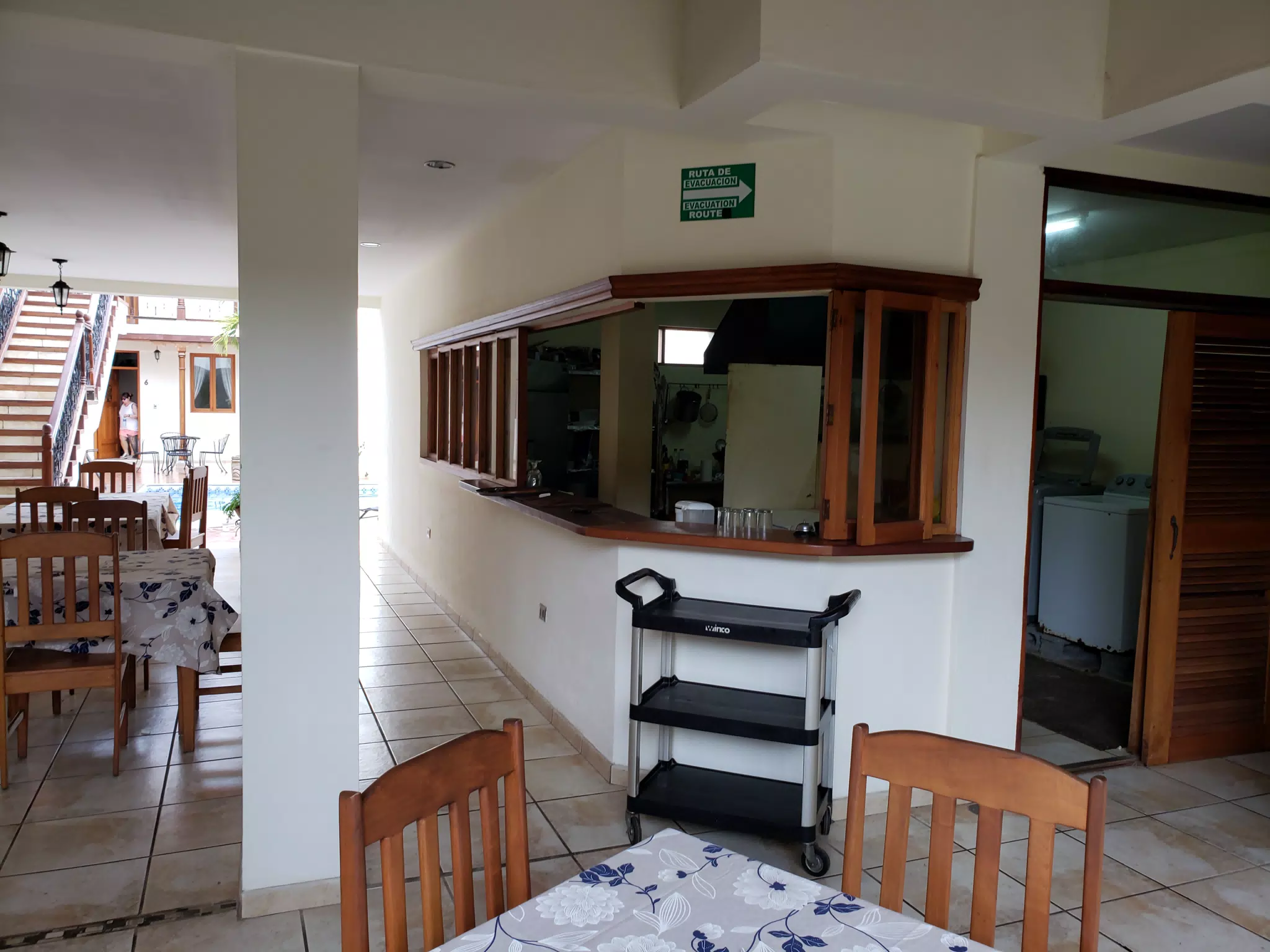 Kitchen at El Almirante Granada