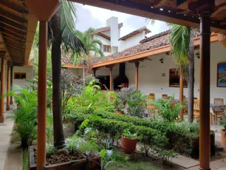 Garden at El Almirante Granada
