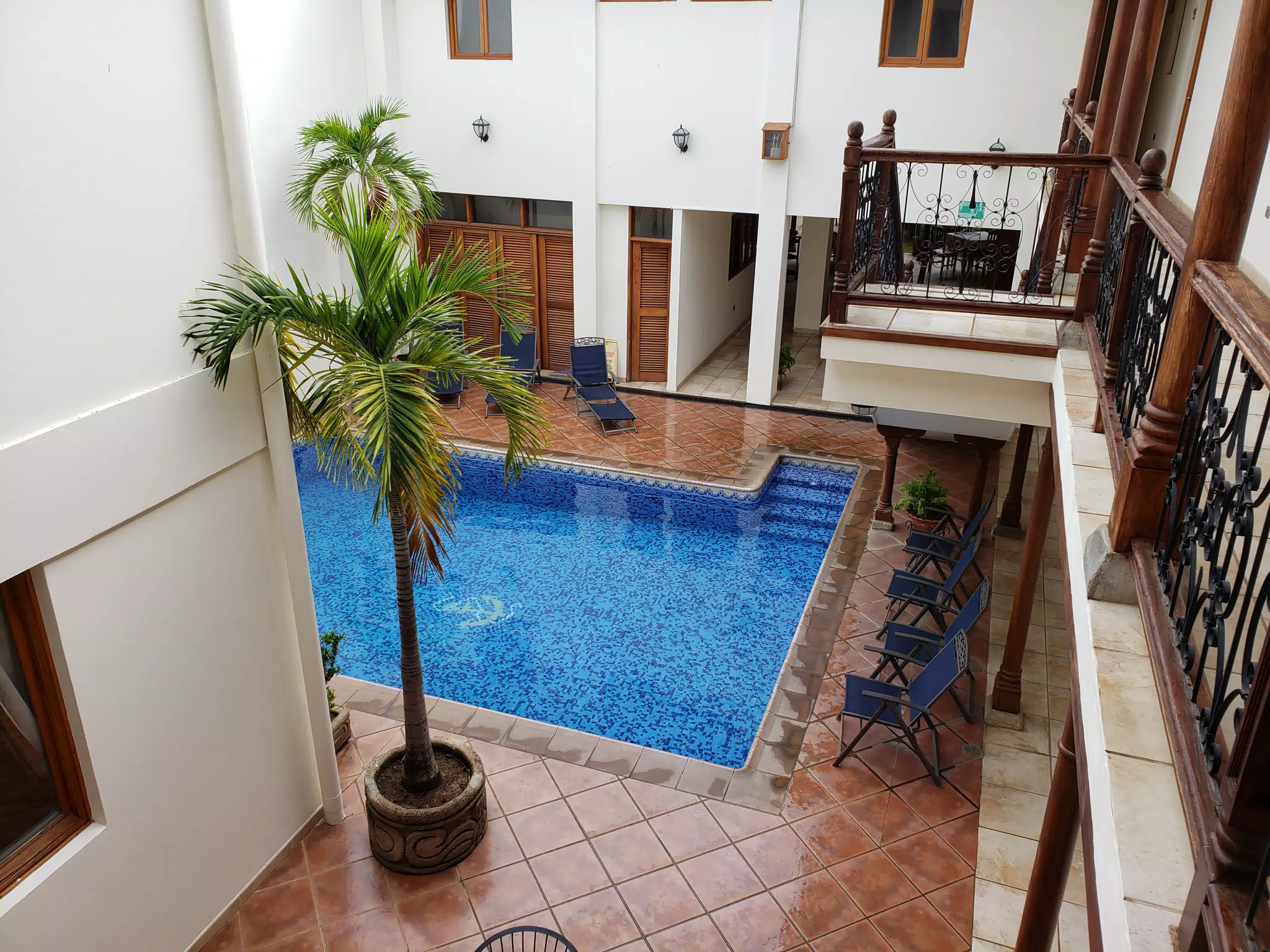 Pool at El Almirante Granada