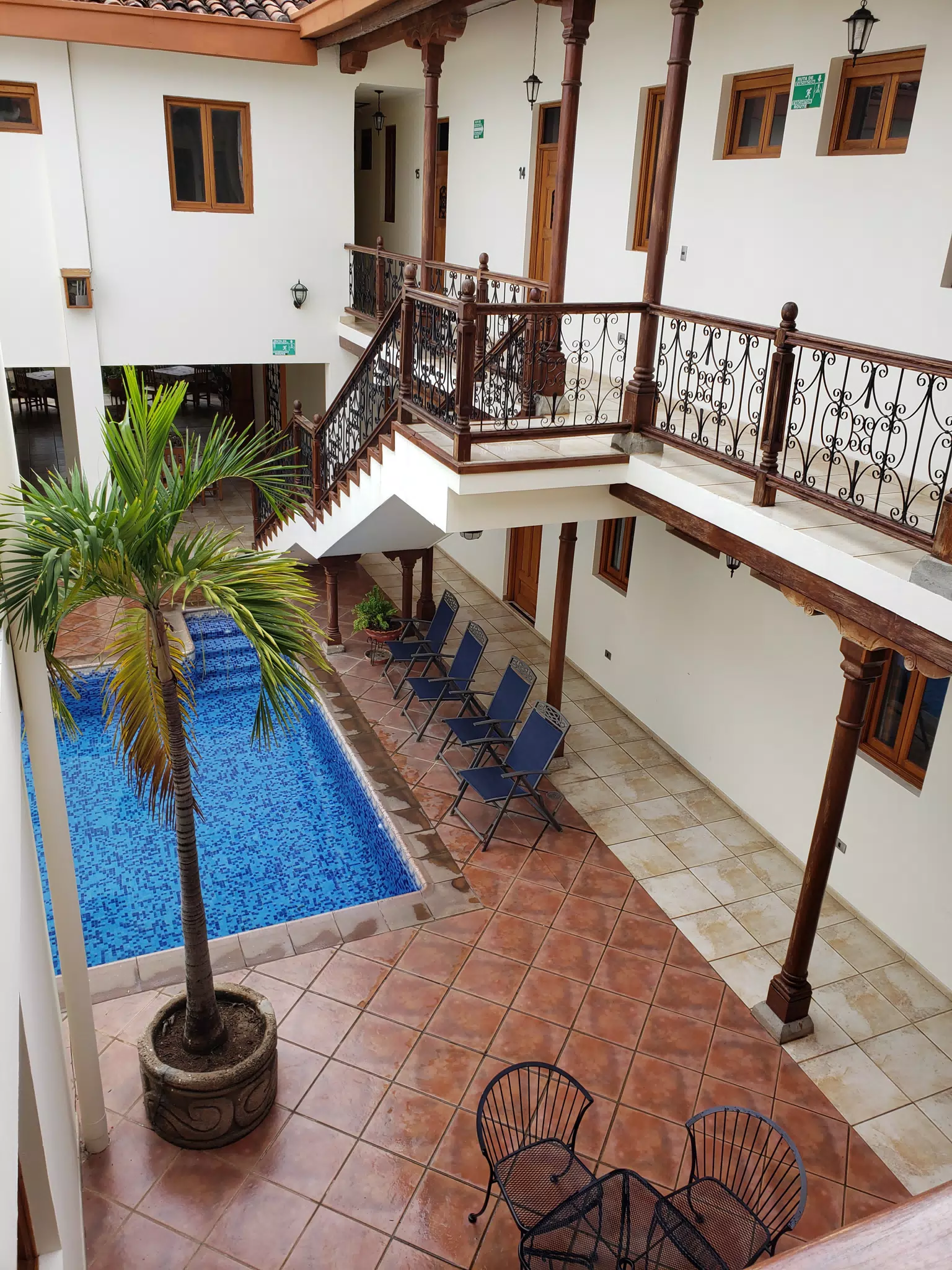 Pool at El Almirante Granada