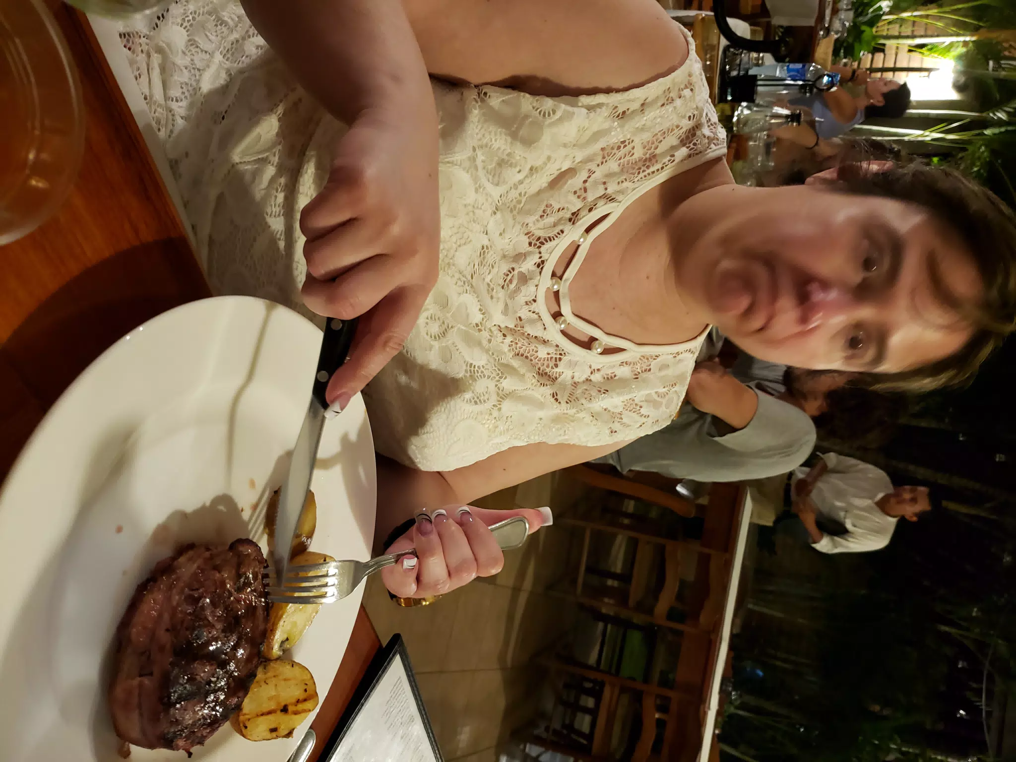 Teeny with Filet Mignon at El Zaguan Granada