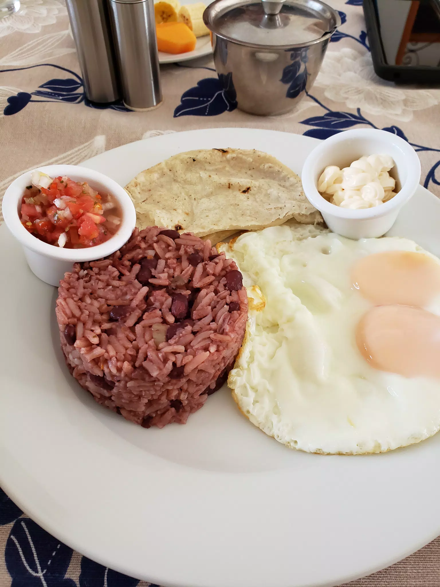 Typical Nicaraguan Breakfast