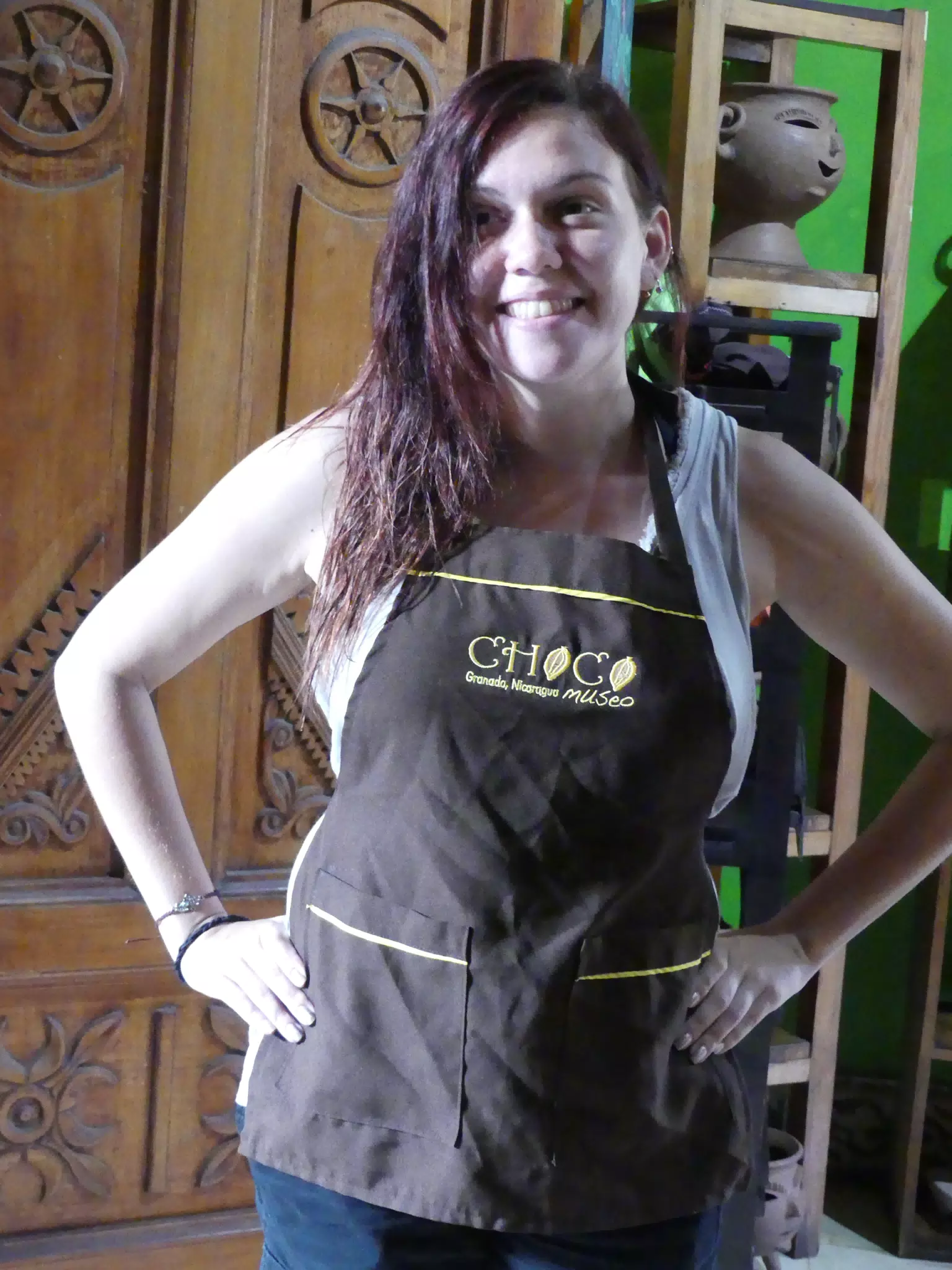Rachel Demings at the Choco Museo