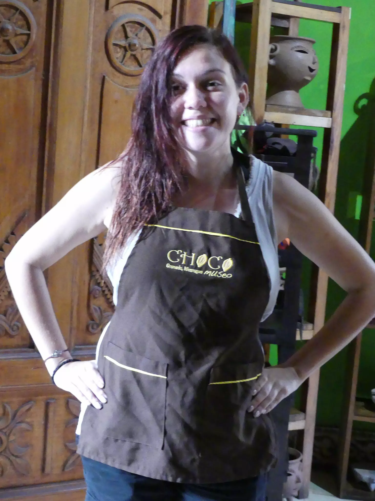 Rachel Demings at the Choco Museo