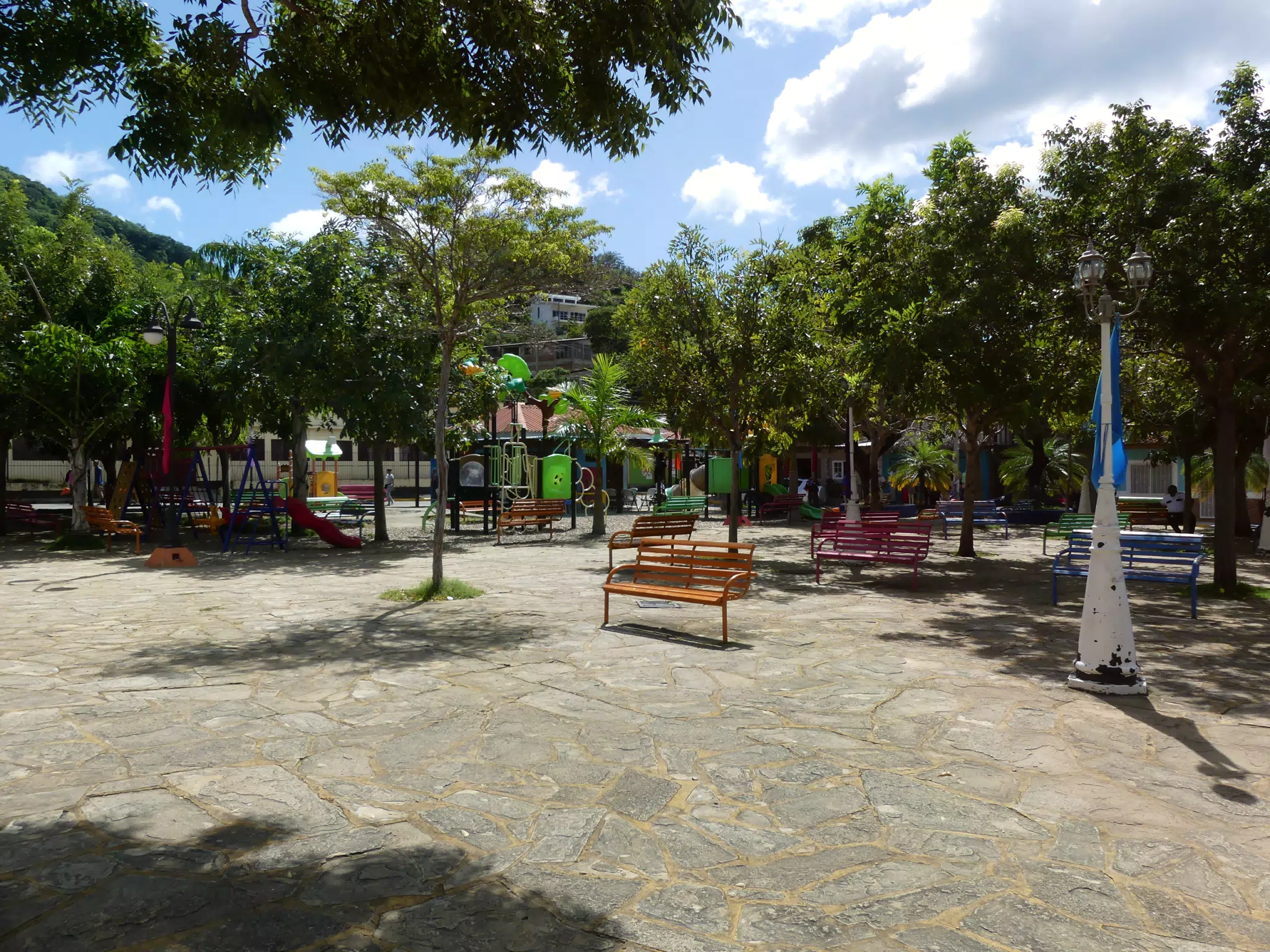 Park at the Church in San Juan del Sur