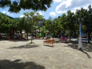 Park at the Church in San Juan del Sur