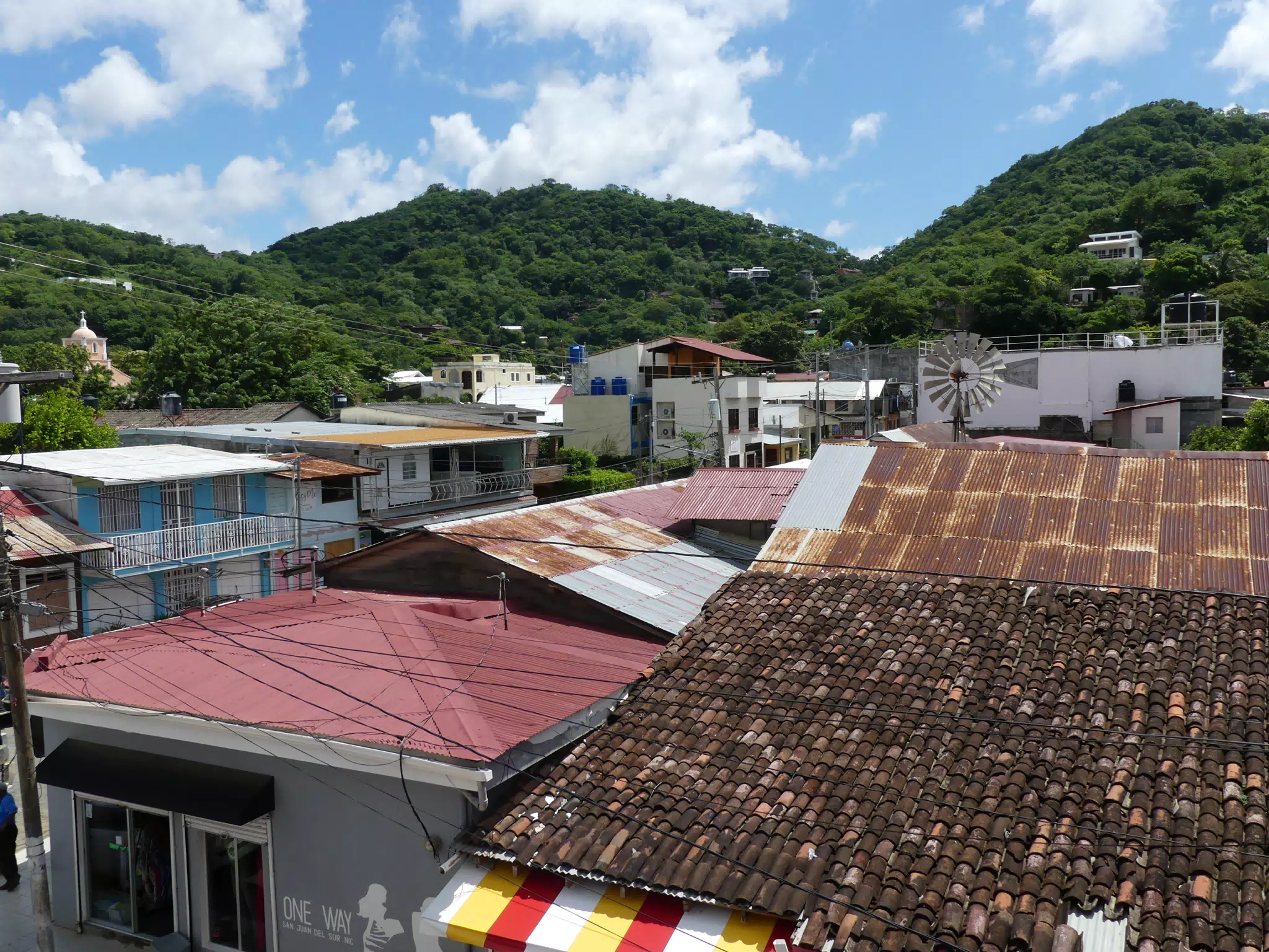 Roofs and Hills in San Juan del Sur