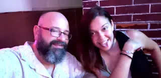 Scott and Rachel at Club in Granada