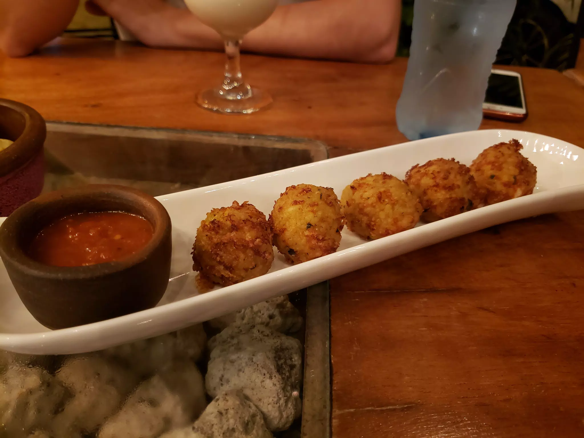 Rice and Cheese Balls at Boca Nero Granada