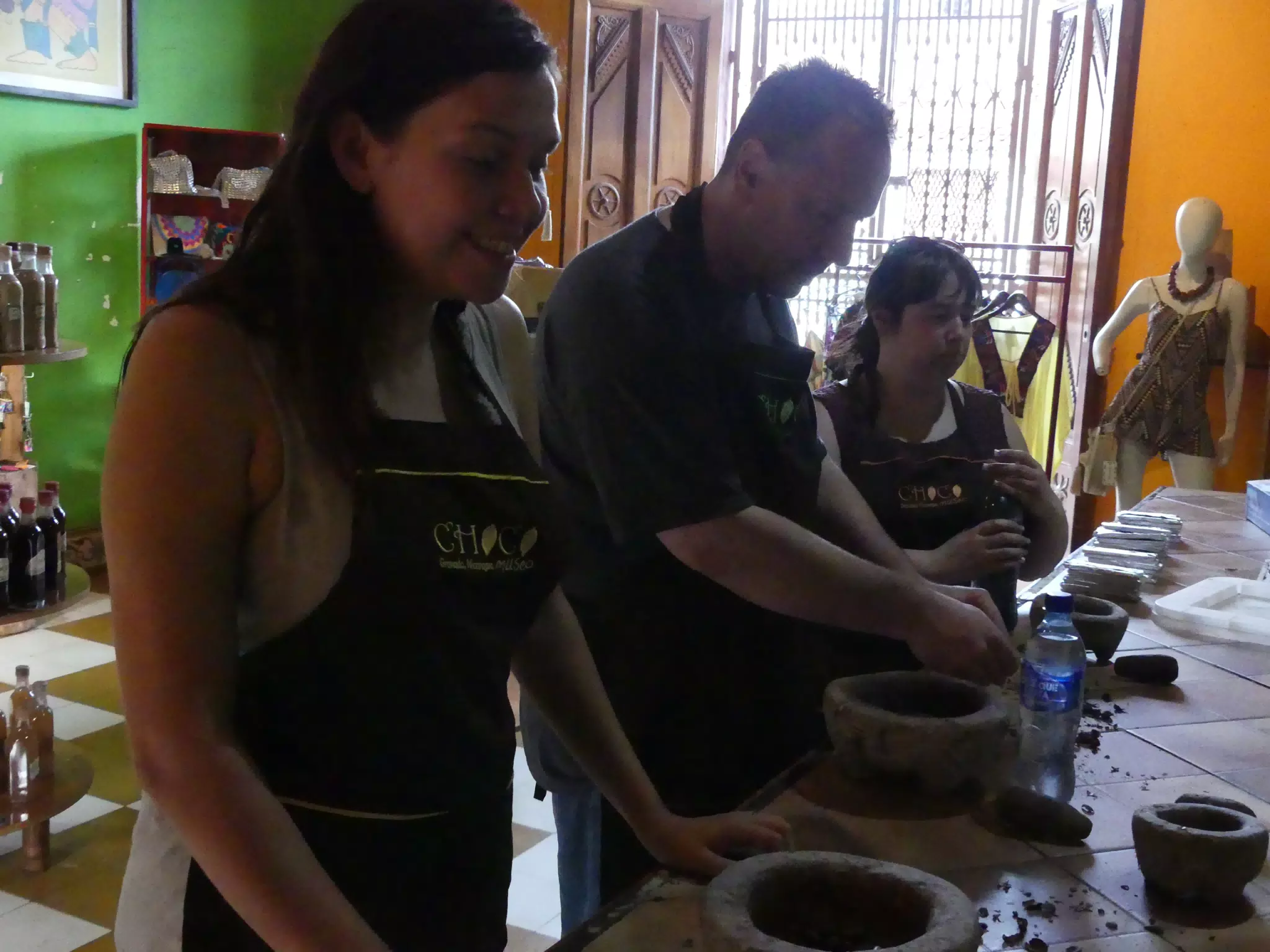 The Crew at the Choco Museo
