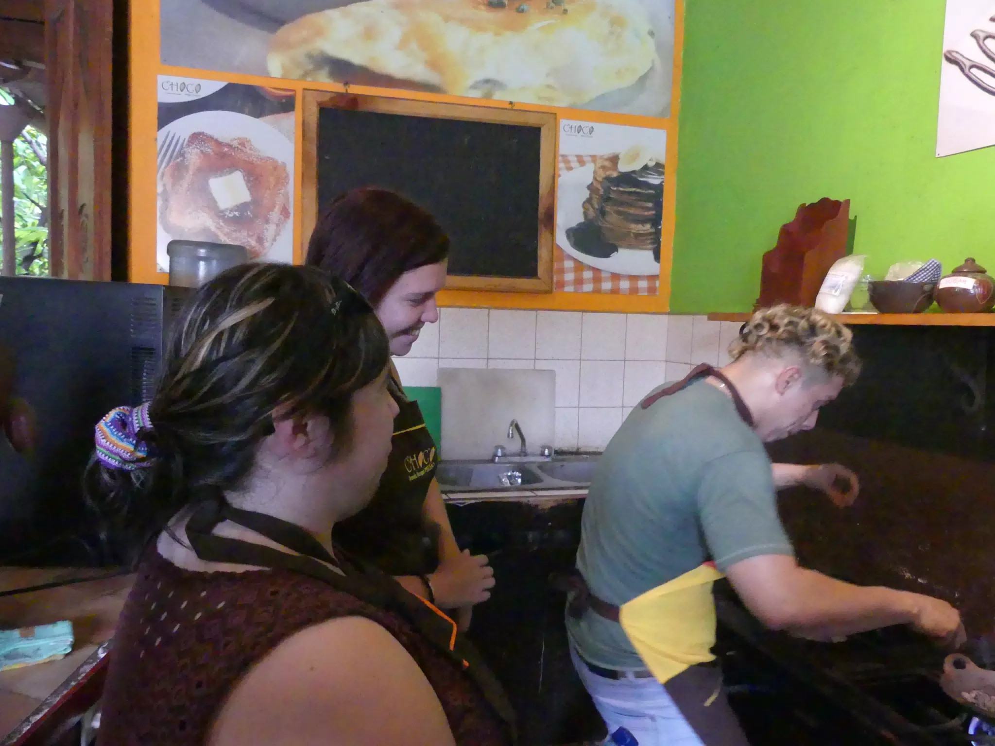 Roasting Chocolate at the Choco Museo