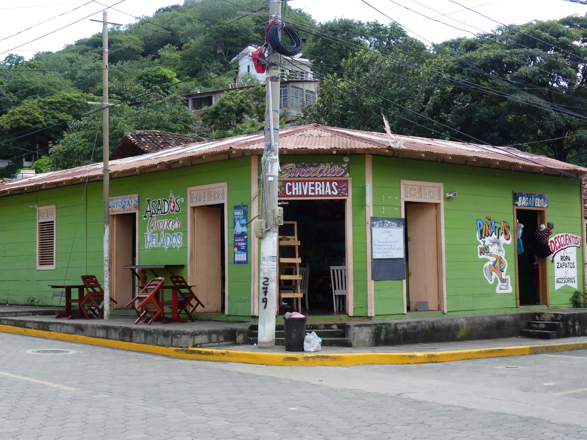 Smoothie Shop in San Juan del Sur
