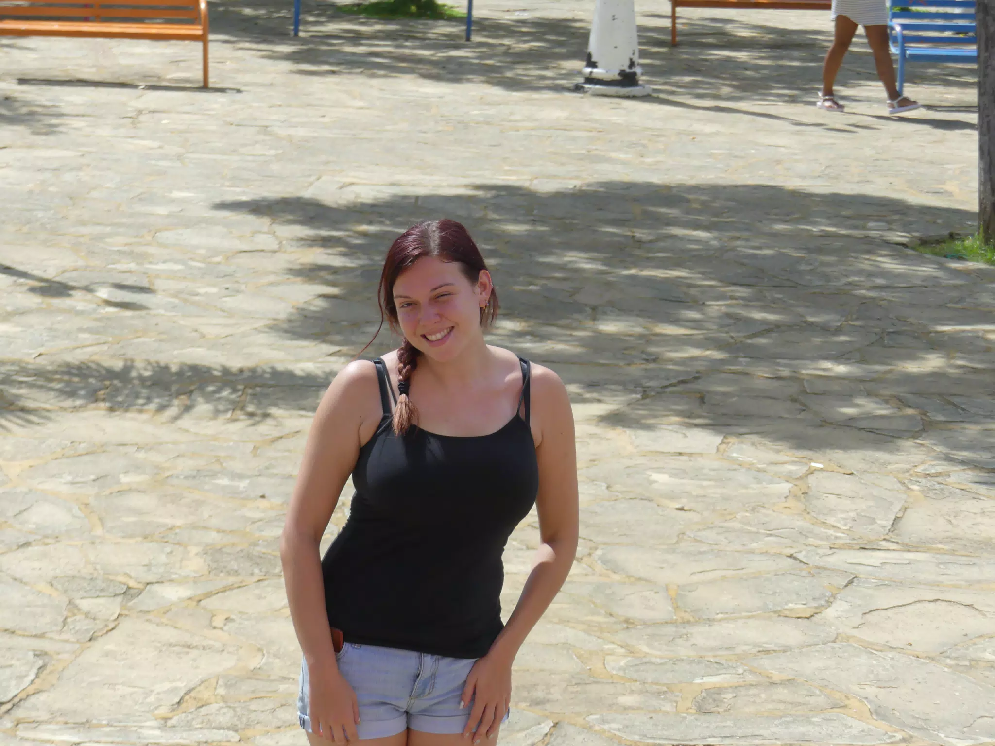 Rachel at the Park in San Juan del Sur