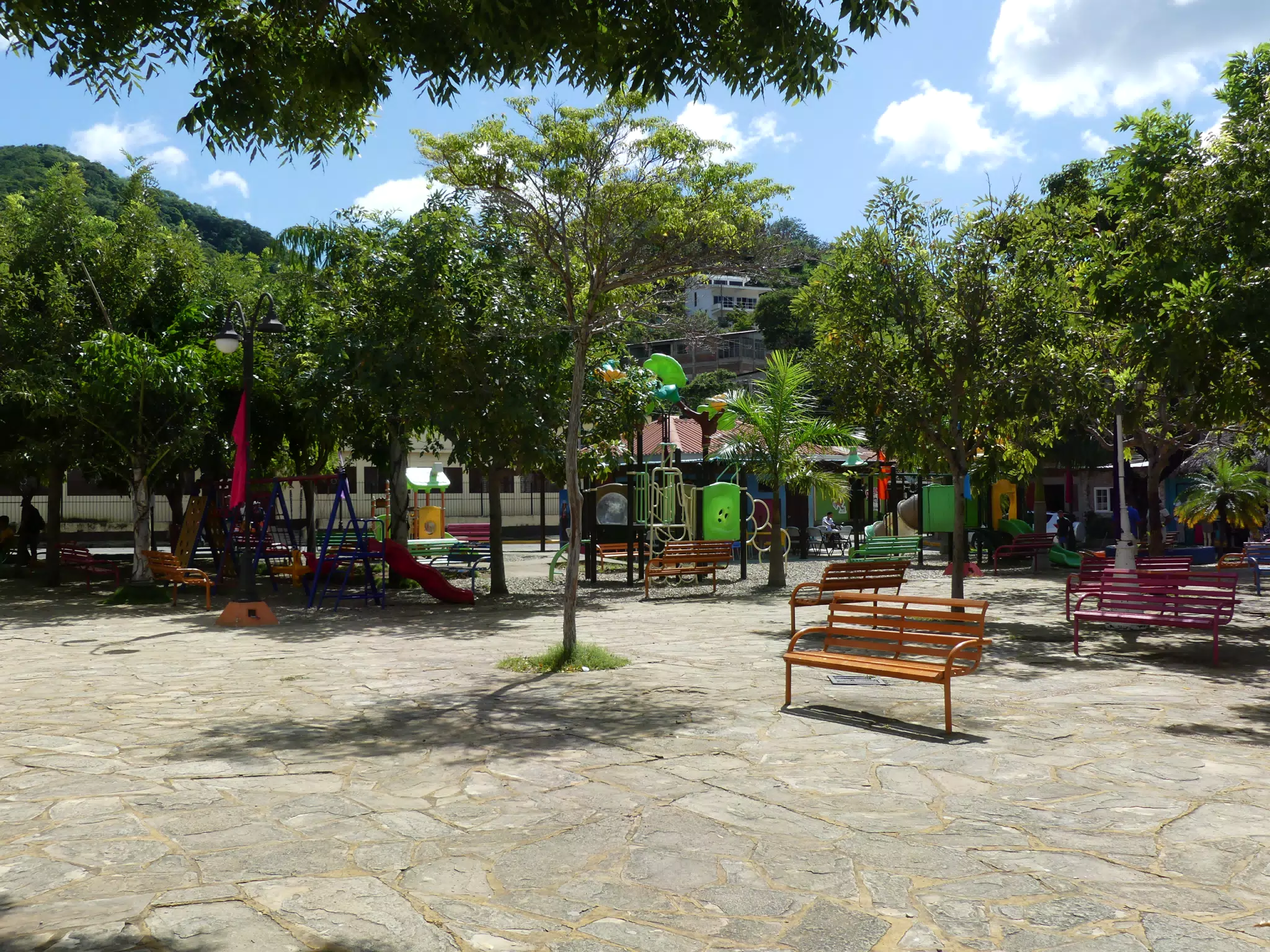 Park at the Church of San Juan del Sur