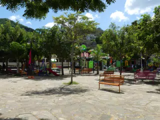 Park at the Church of San Juan del Sur