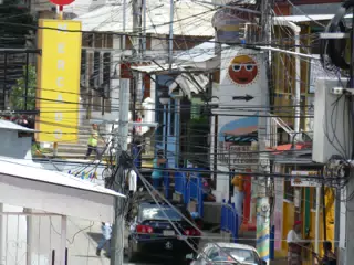 Busy San Juan del Sur Street