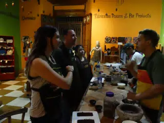 Rachel at the Choco Museo