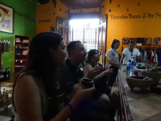 Rachel at the Choco Museo