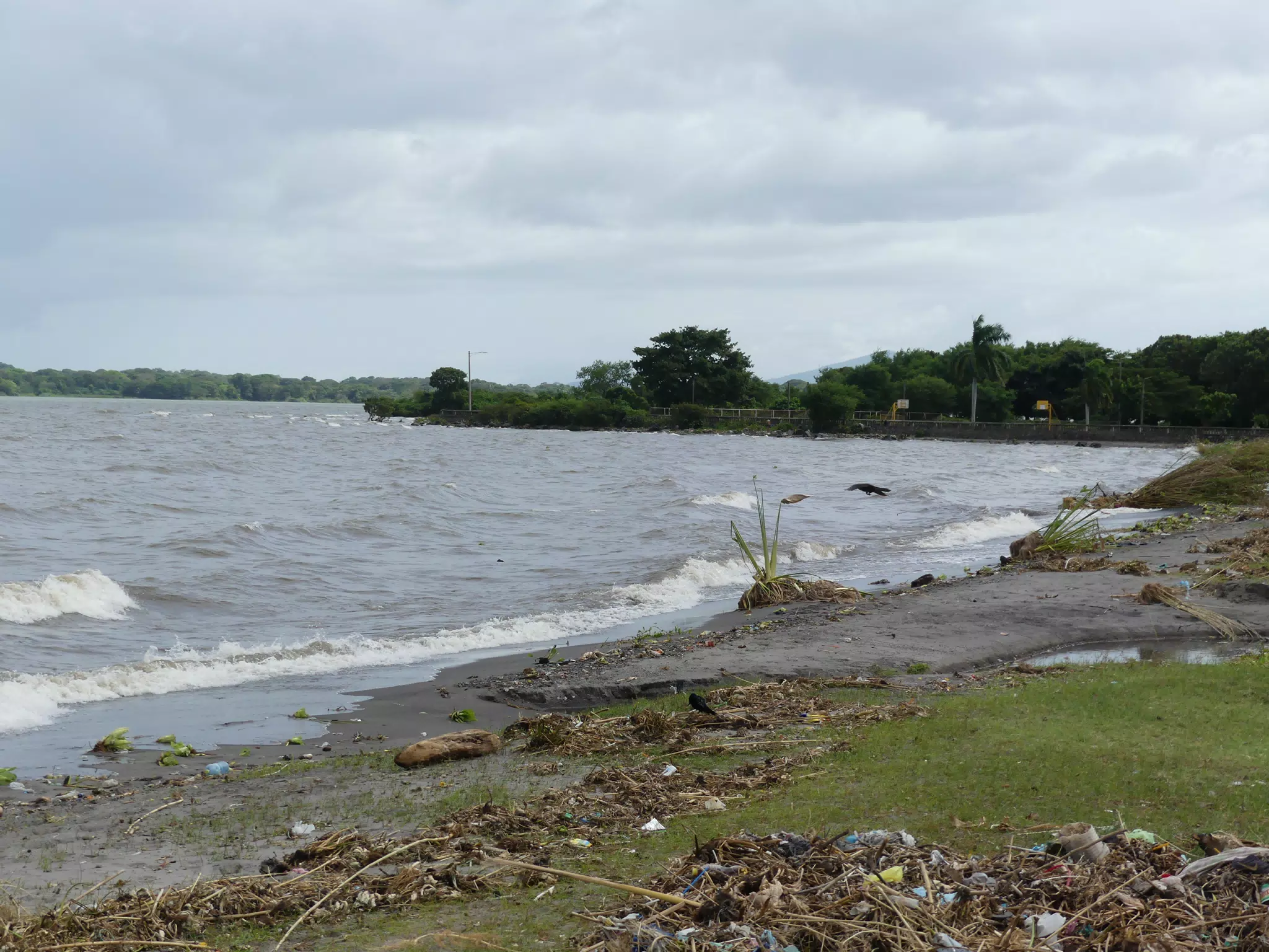 Beach at Lago Nicaragua in Granada