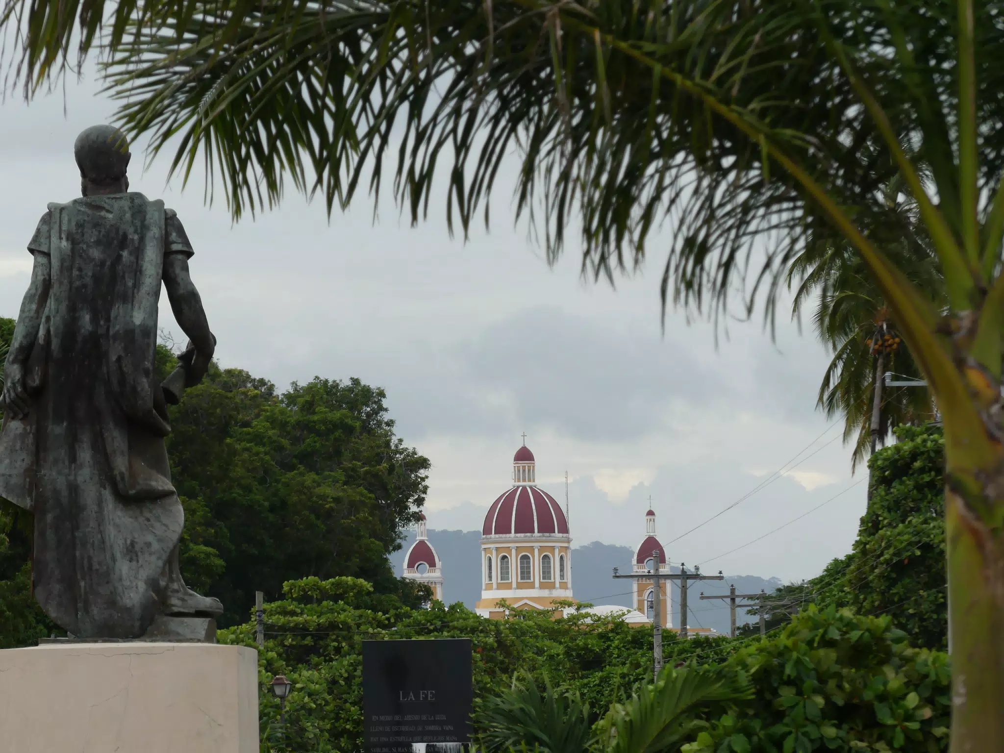 Granada Cathedral Seen from Waterfront