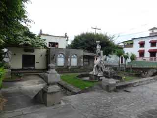 Sculptures at Art School in Granada