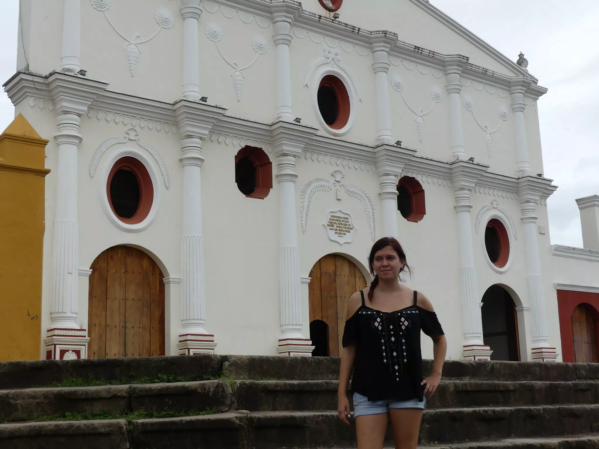 Rachel at Church in Granada