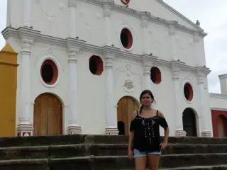 Rachel at Church in Granada