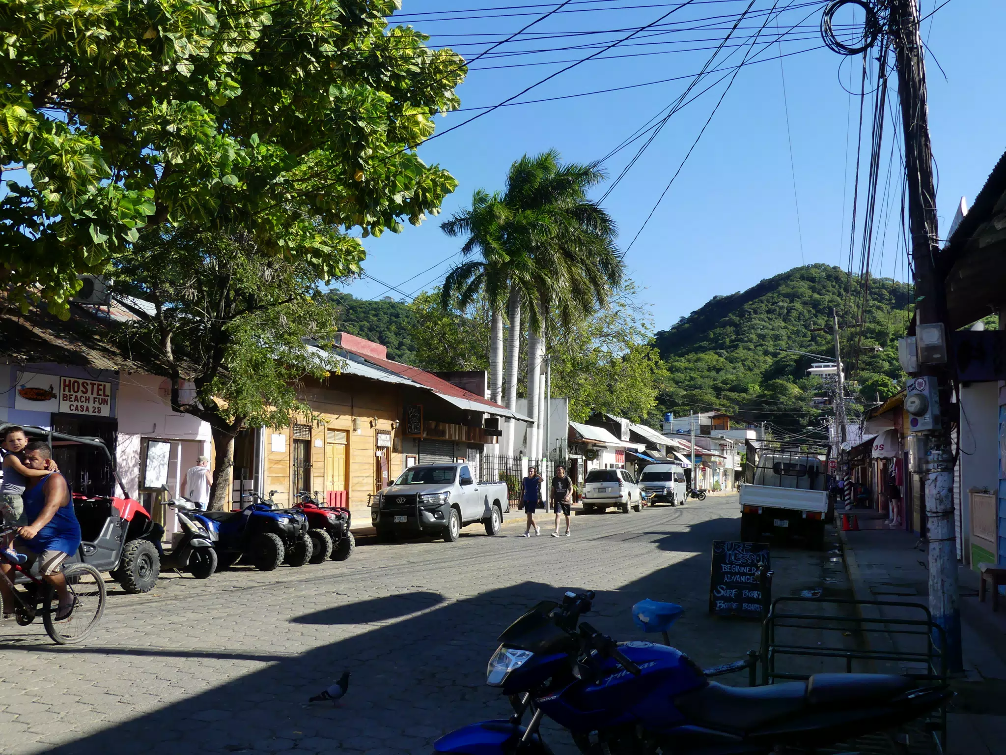 Street in San Juan del Sur