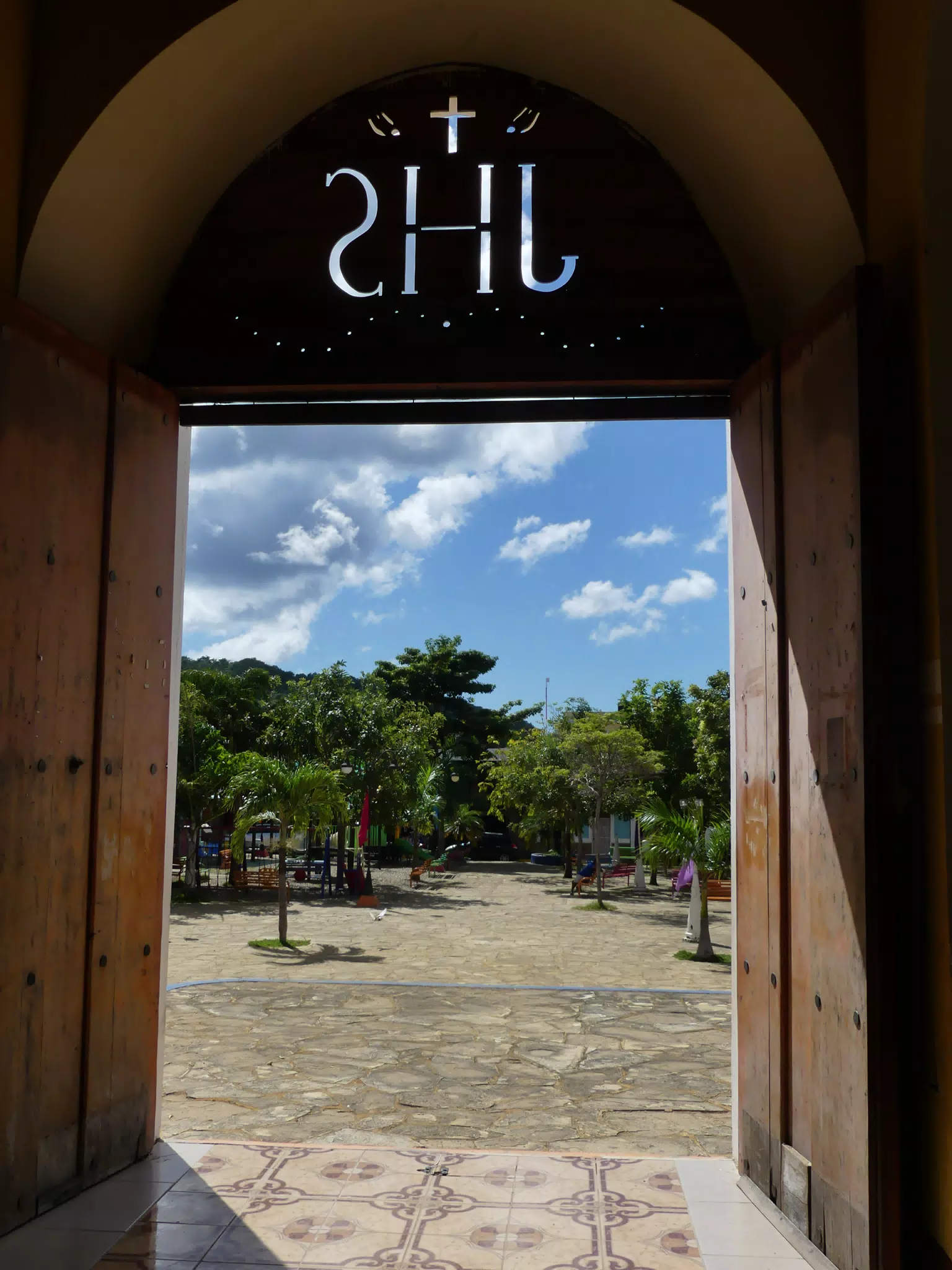 Park from Church in San Juan del Sur