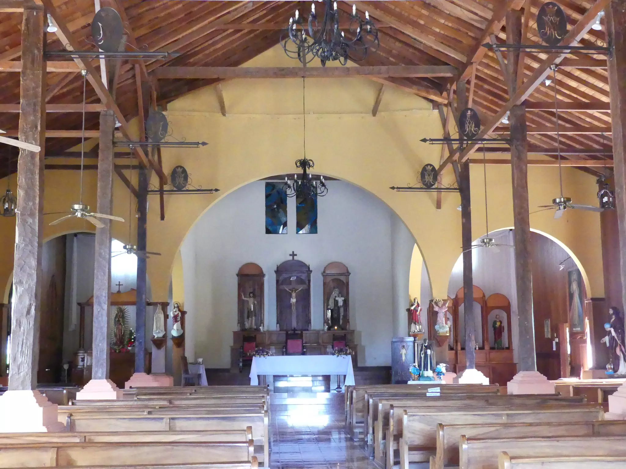 Church Interior in San Juan del Sur