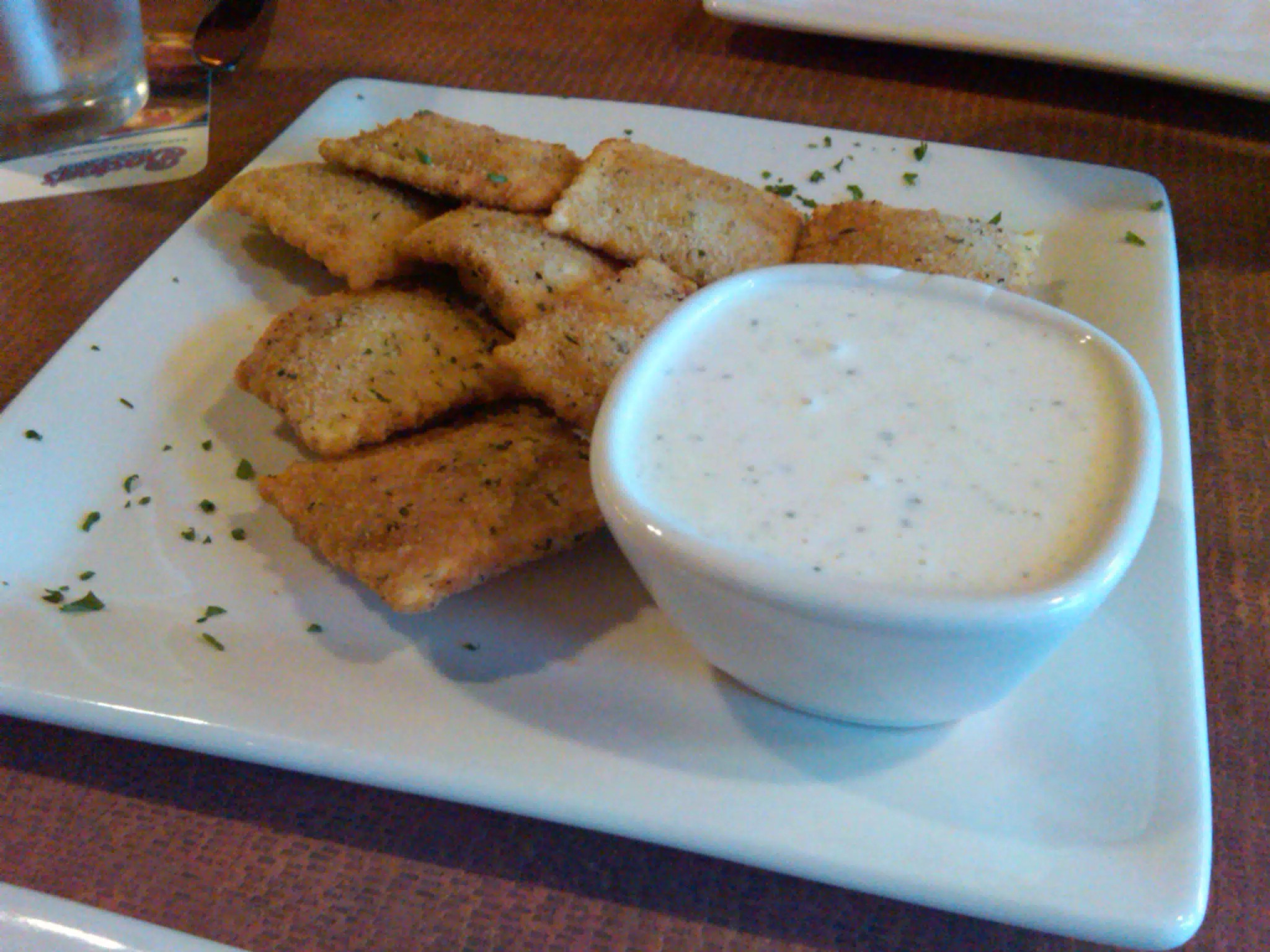 Southwest Fried Ravioli at Bostons
