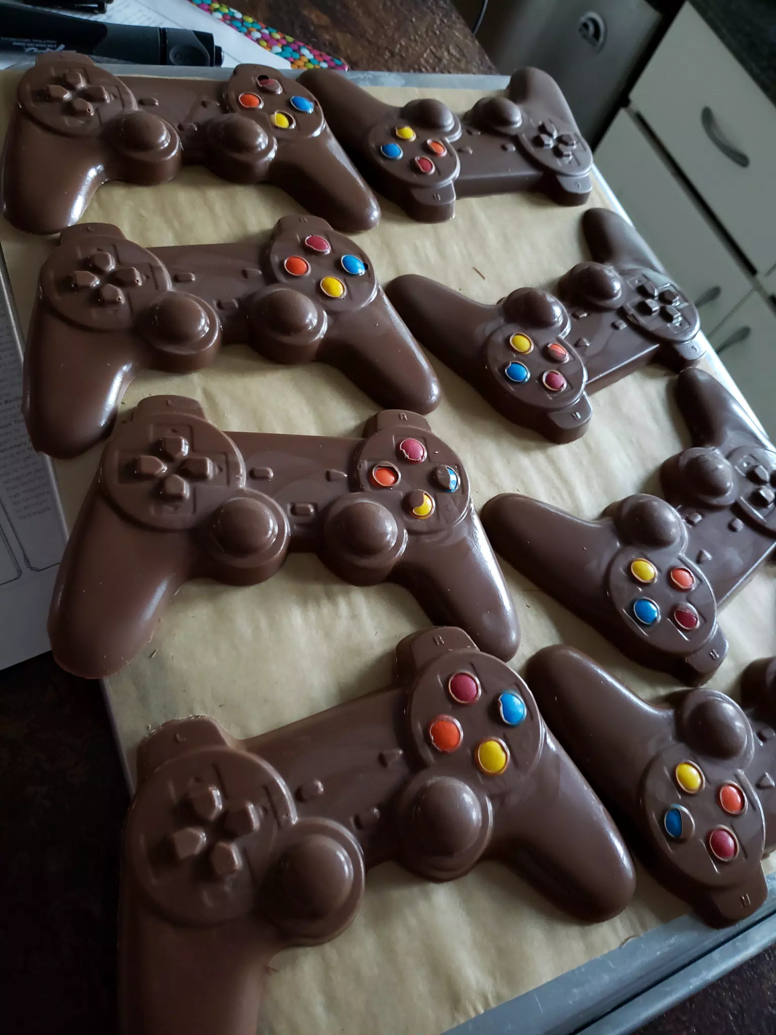 Chocolate Controllers for Liesl's Birthday Party
