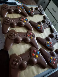 Chocolate Controllers for Liesl's Birthday Party