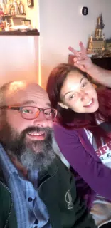 Scott & Rachel on the Coach in Texas