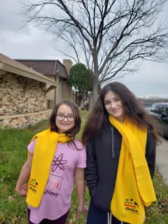 Luciana & Liesl Celebrating School Choice Week