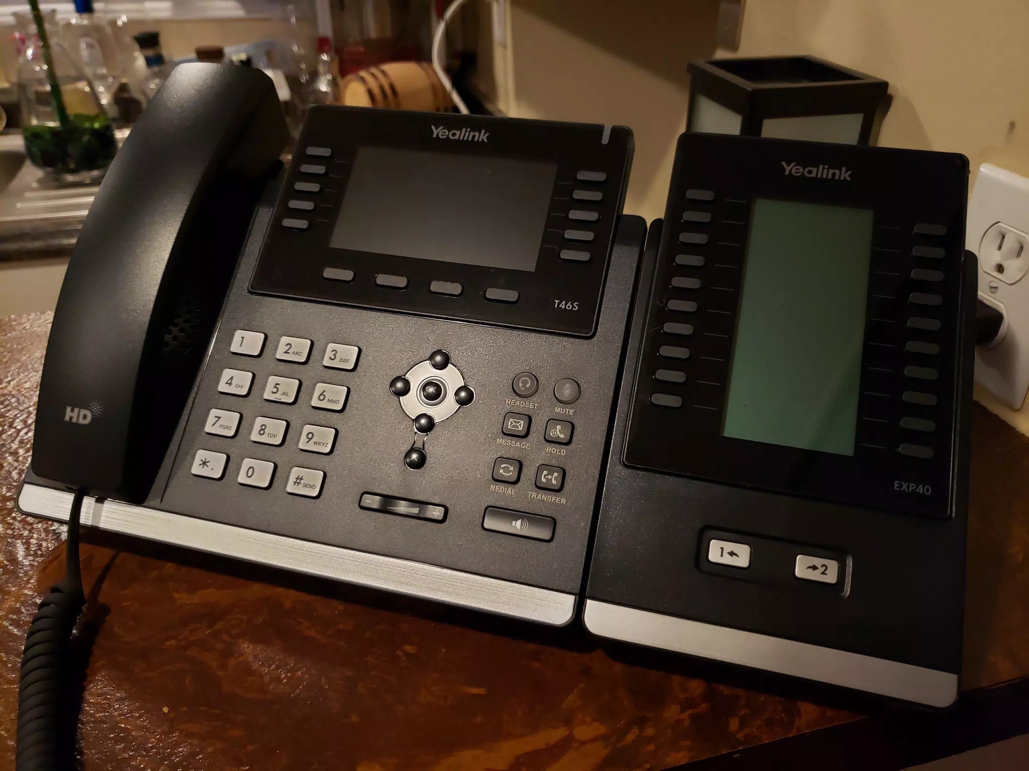 My Yealink T46S Office Phone