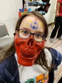 Luciana in Mask