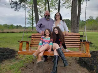 Family Portrain in Houston