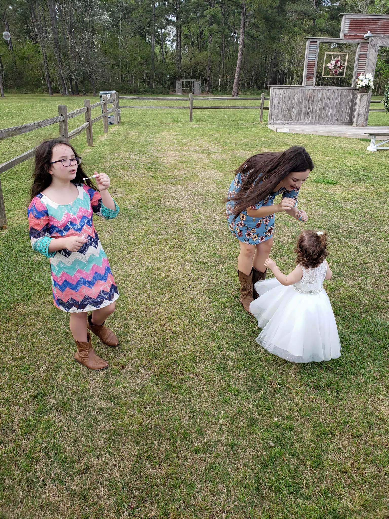 Luciana and Emily at Wedding