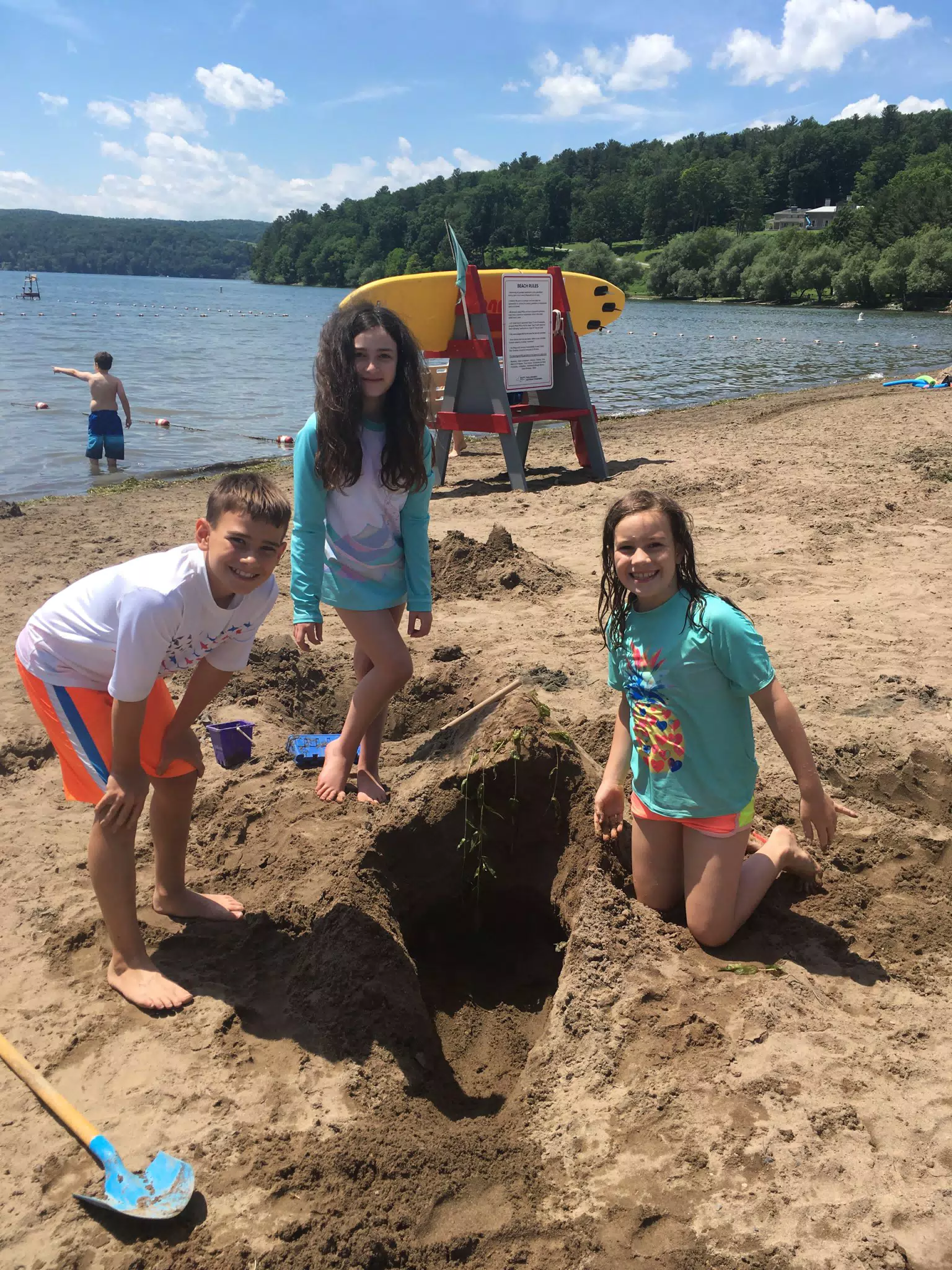 Digging in the Sand